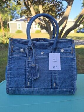 SOLD OUT Gap 5 Pocket Denim Tote